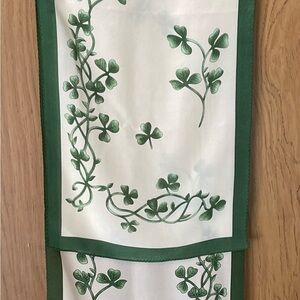 100% Silk Shamrock Scarf